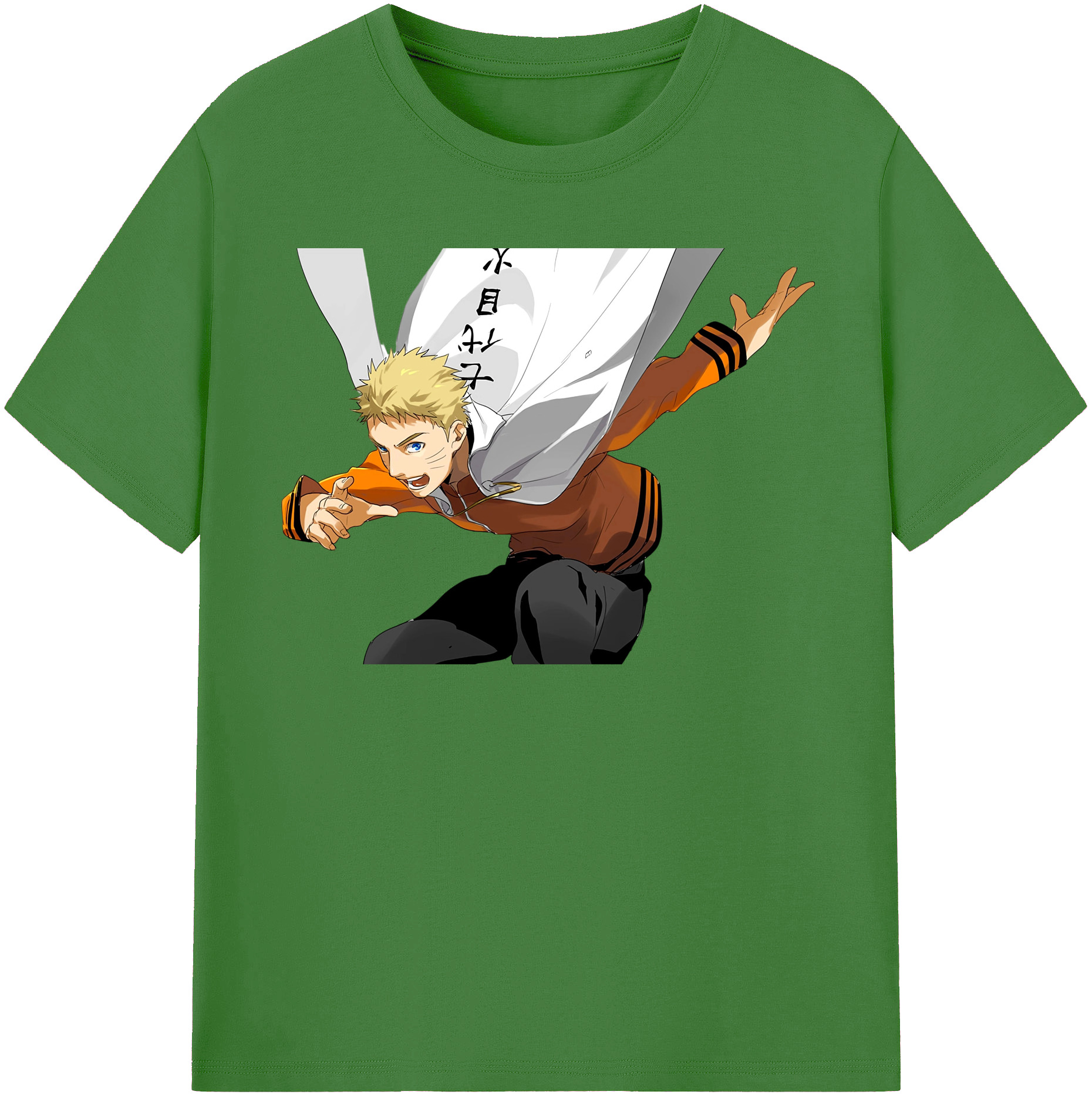 （画像用） NARUTO -ナルト- うずまき ナルト Uzumaki Naruto レディースカジュアルプリントTシャツ（綿100％）